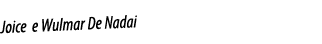 Joice e Wulmar De Nadai